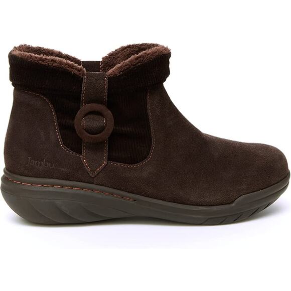 Women's Ankle Bootie Jambu Boot Size 6.5 BROWN - Picture 1 of 7